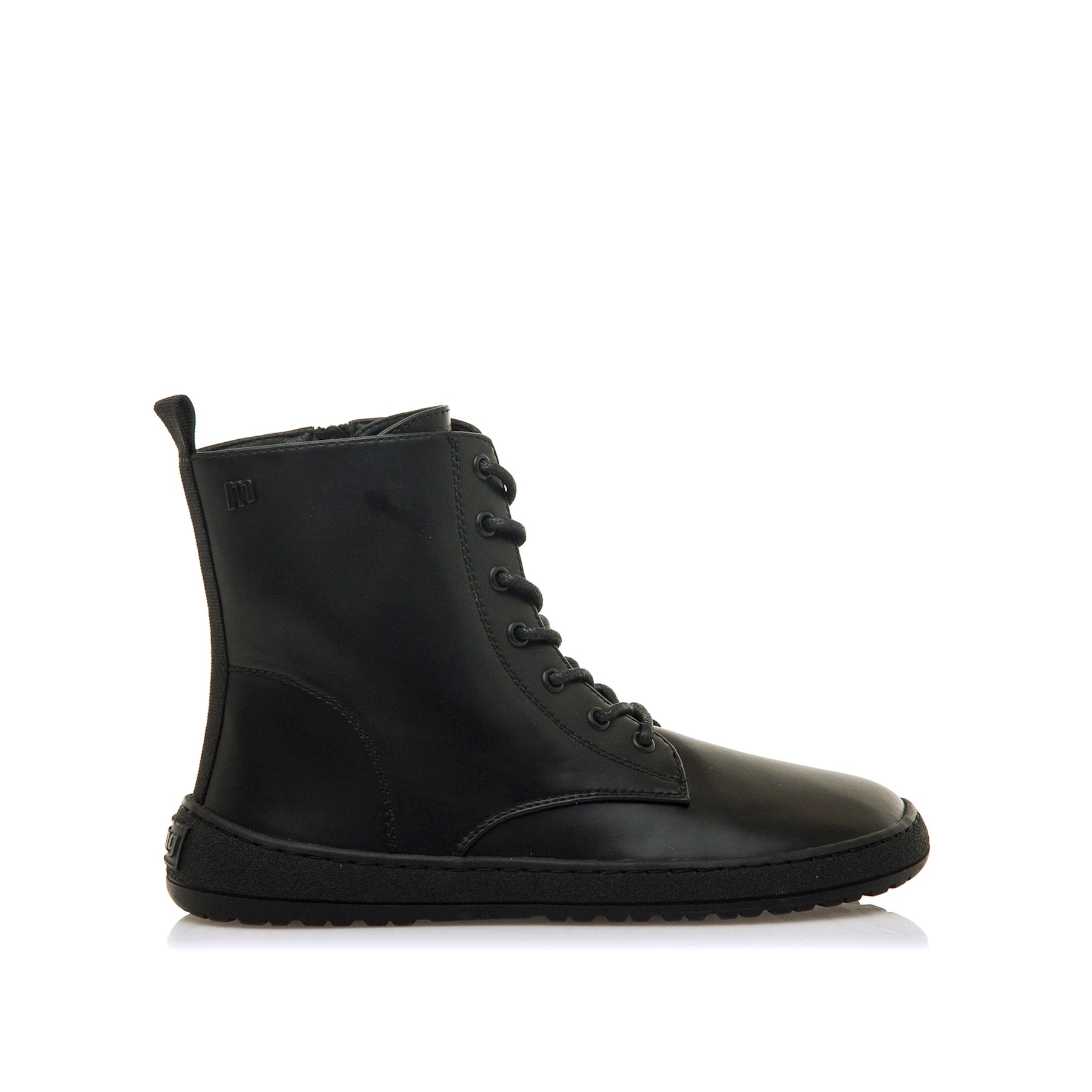 Mustang-MTNG botines planos barefoot mujer free alask negro con cierre cremallera y tipo de puntera redonda