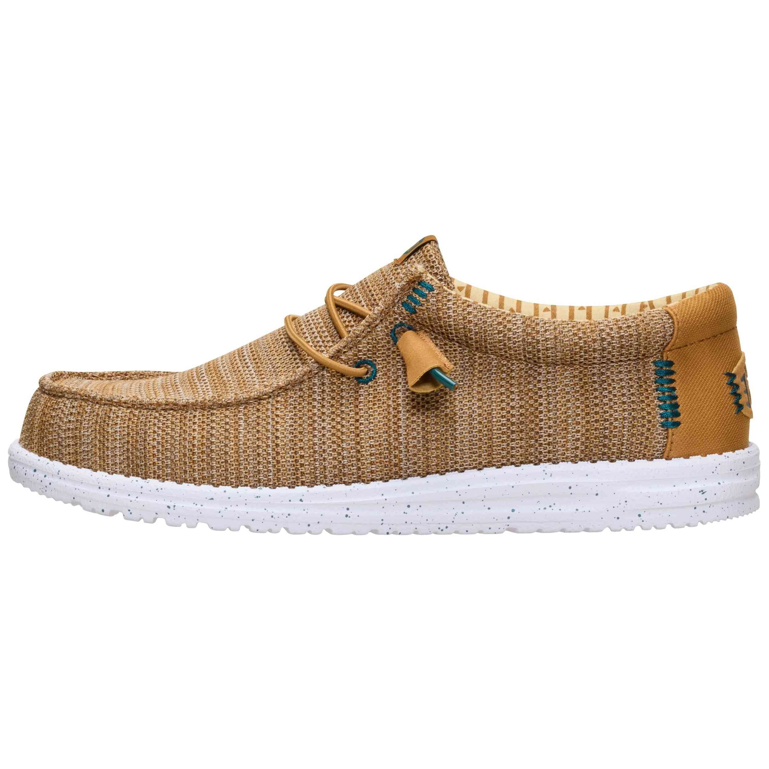 Zapatillas Hey Dude modelo 147-HD41898-2LI-BONE para hombre y mujer en color Beige
