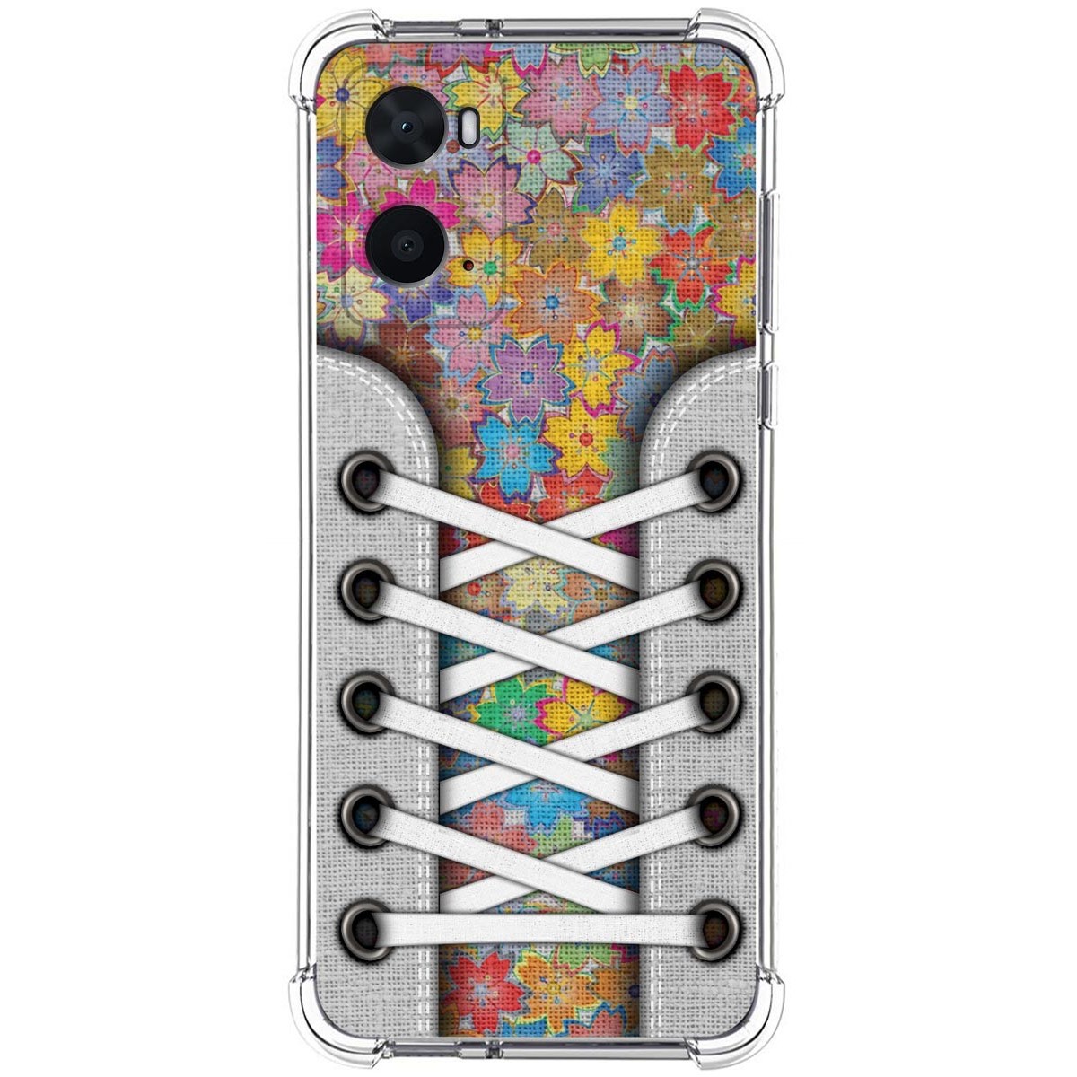 Funda Silicona Antigolpes para Oppo A76 / A96 diseño Zapatillas 05 Dibujos