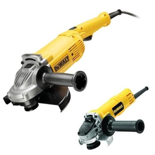 JUEGO DE LIJADORAS DE 125 MM Y 900 W + 230 MM Y 2200 W - DW DWE492DUO
