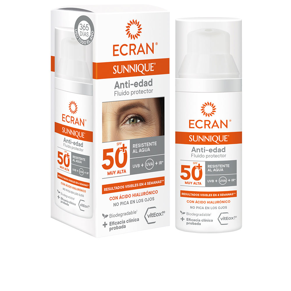 Ecran - Ecran
 | ECRAN SUNNIQUE anti-edad facial SPF50+ 50 ml | Solar | EN