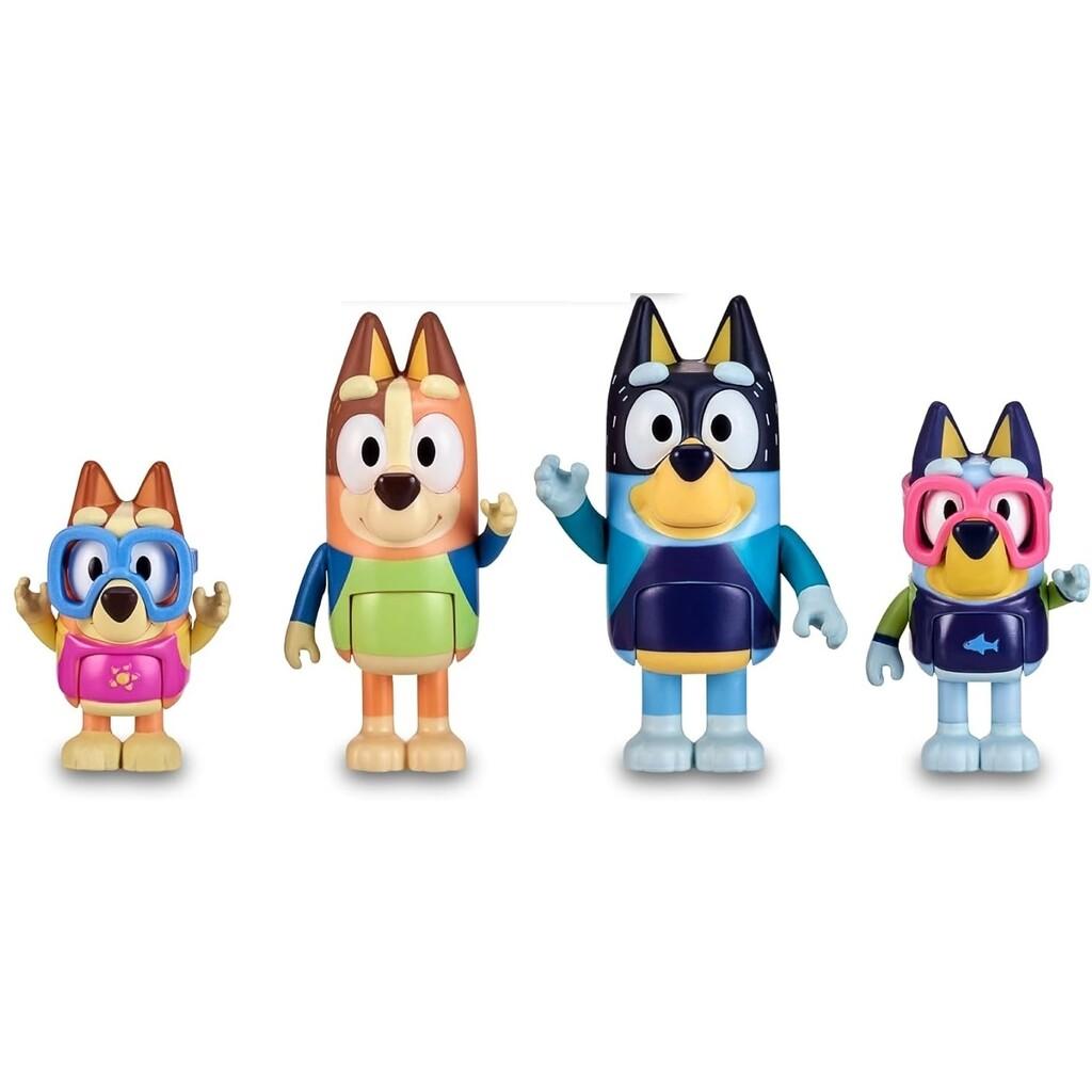 Bluey Pack 4 Figuras Famosa BLY63000 Otros FAMOSA