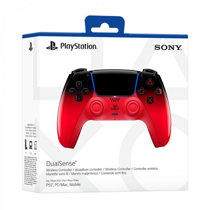 DualSense TECHNO RED - HYPERPOP Collection - PS5/PC/MAC/MOVIL - PlayStation