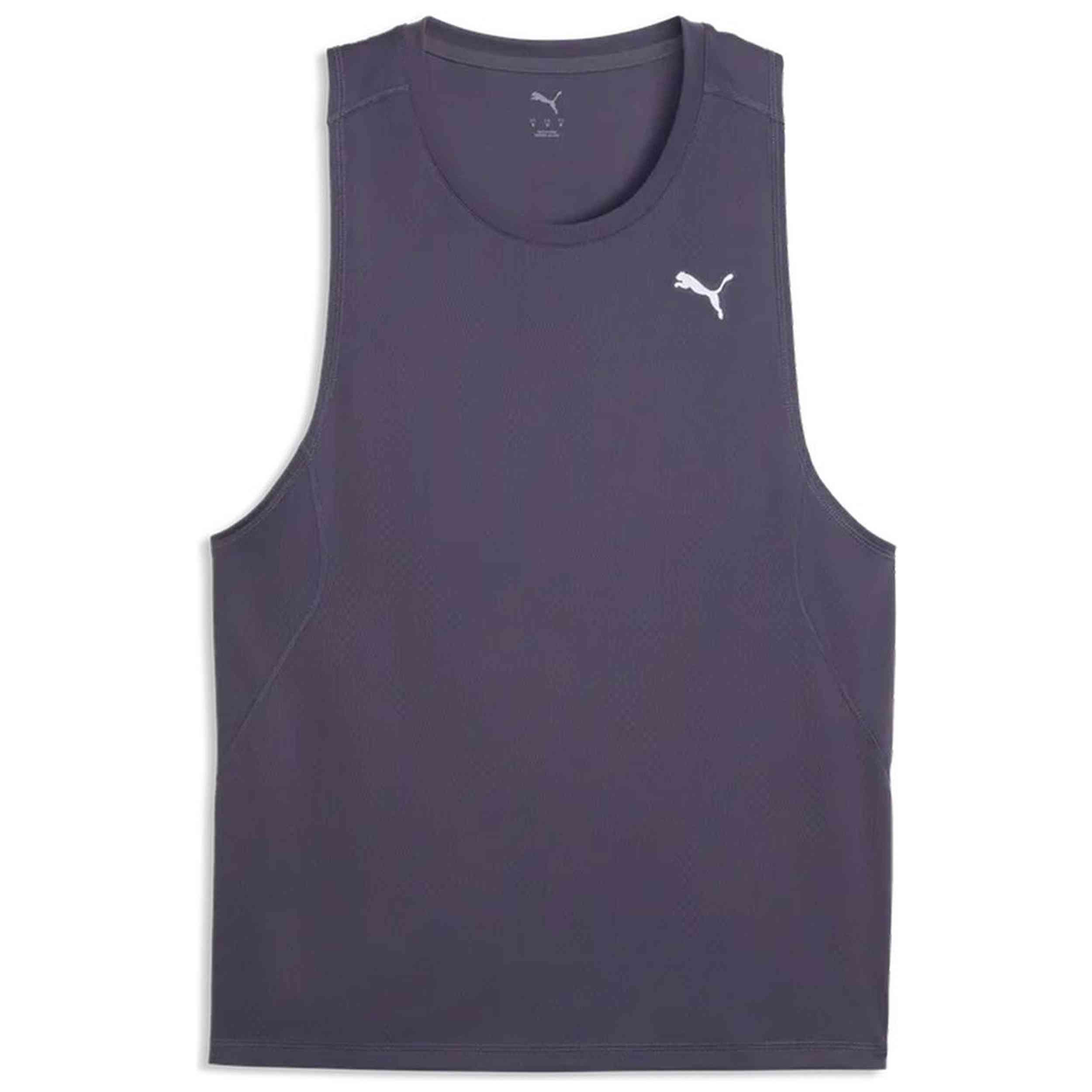 Camiseta Puma modelo M Run Velocity Tank en color Lila