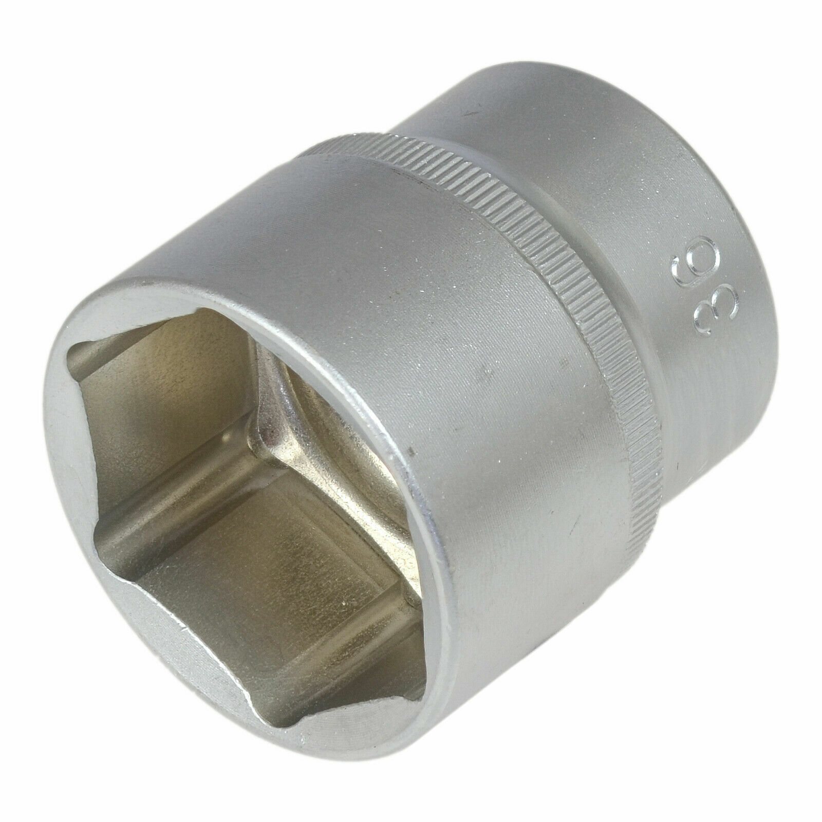 Vaso Hexagonal 36 mm para llave de Carraca 1/2" fabricado en Acero Cromo Vanadio Cr-V ideal para trabajos de mecánica, automoción y mantenimiento.