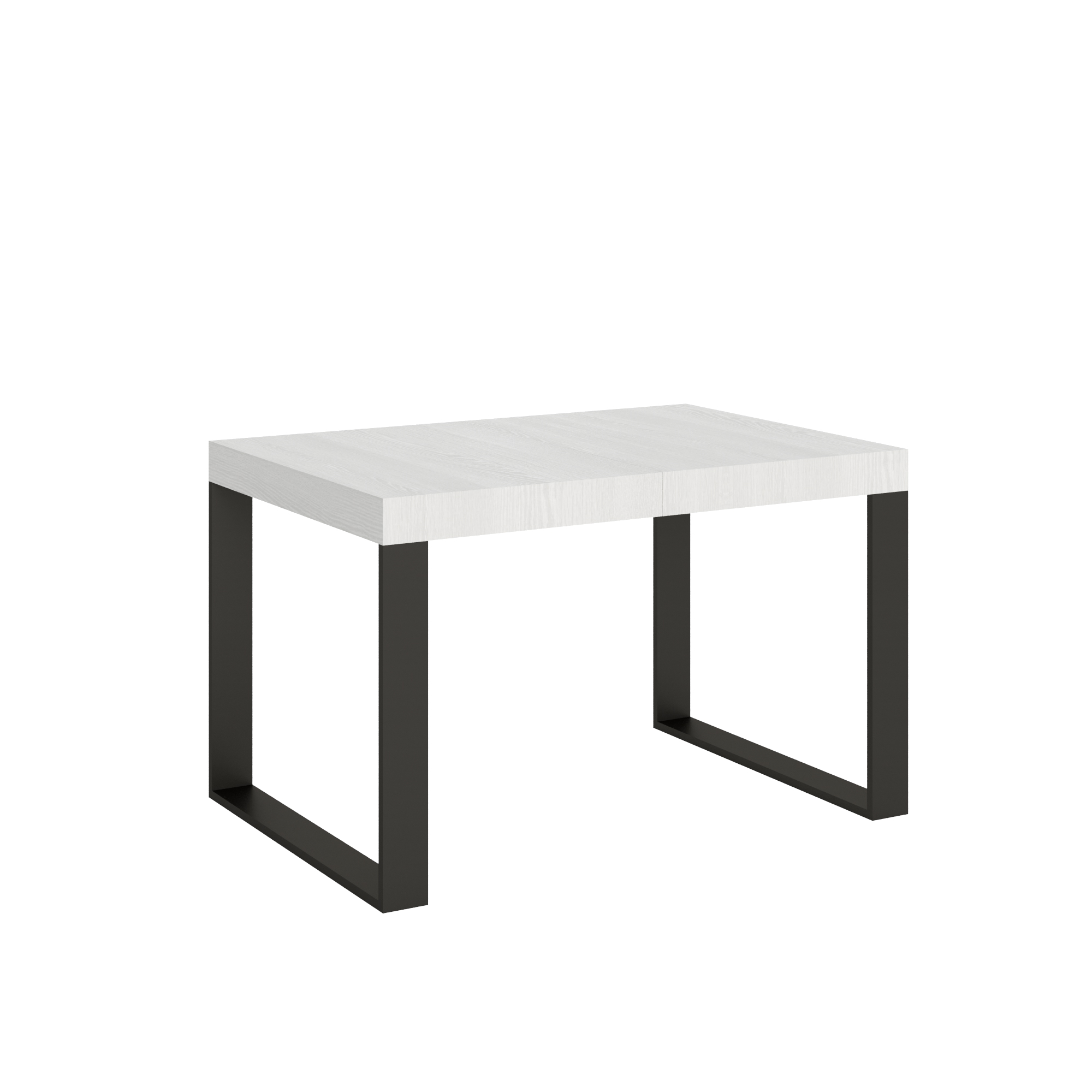 Mesa extensible 90x120/224 cm Tecno Premium Blanco Fresno - Itamoby