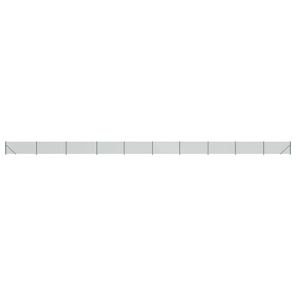 Vidaxl Cerca de Alambre con Brida 1,1x25 M Color Verde