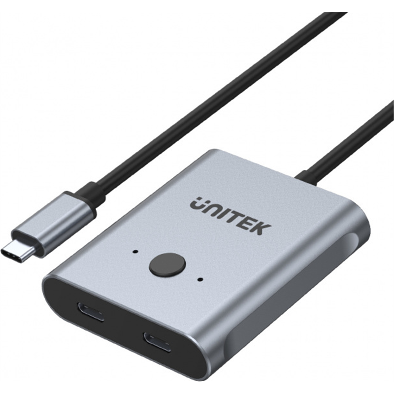 Unitek Switch Usb-C Bidirectional, 4K 144Hz, Pd
