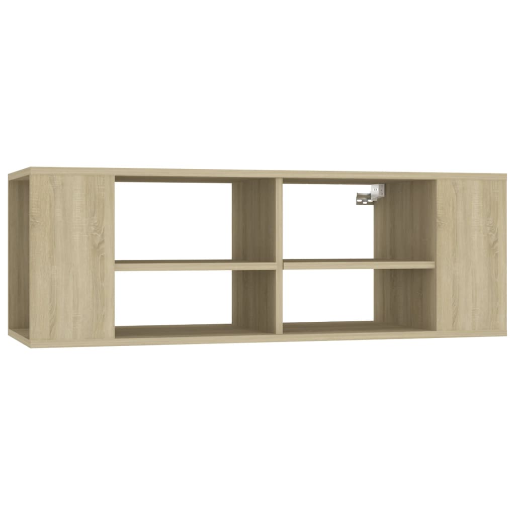 vidaXL Mueble de pared para TV madera contrachapada 102x35x35 cm, Mueble de Salon, Mueble TV, Mueble TV salon, Mesa de TV, Mueble tele