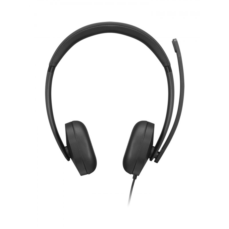 Lenovo - VoIP Headset 5000 Auriculares Alámbrico Diadema Oficina/Centro de llamadas USB Tipo C Negro 4XD1R88995