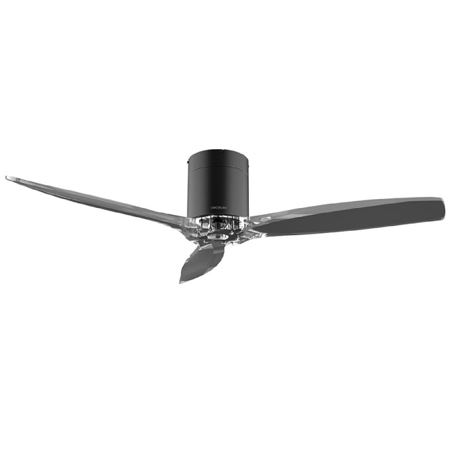 Cecotec Ventiladores de techo sin luz EnergySilence Aero 5285 BlackTransparent Connected