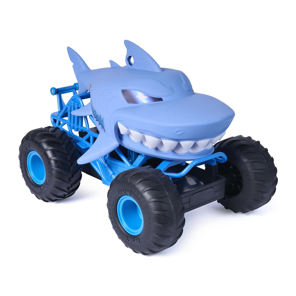 Spin Master - Coche Radio control Megalodon Moster Jam. Escala 1:15 (6077795)