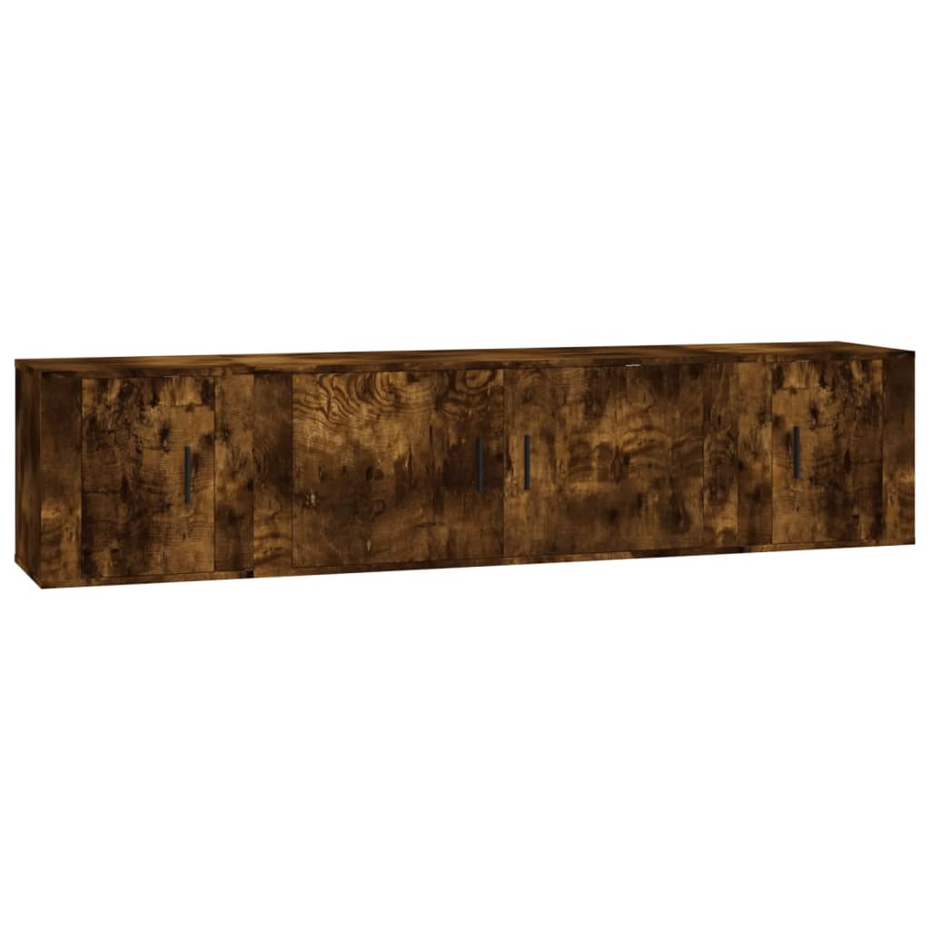Vidaxl Set de Muebles para TV 3 Piezas Madera Contrachapada