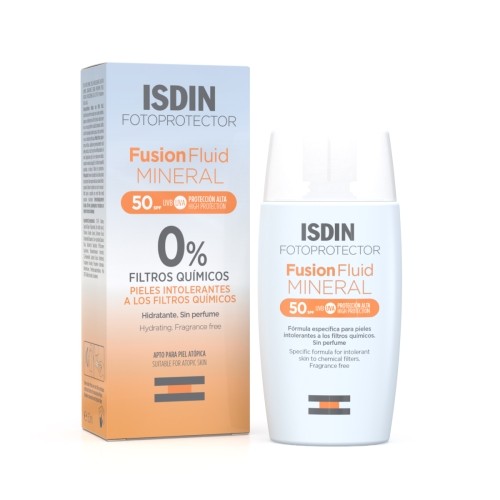 Isdin Fotoprotector Fusión Fluid Mineral SPF50 50 ml