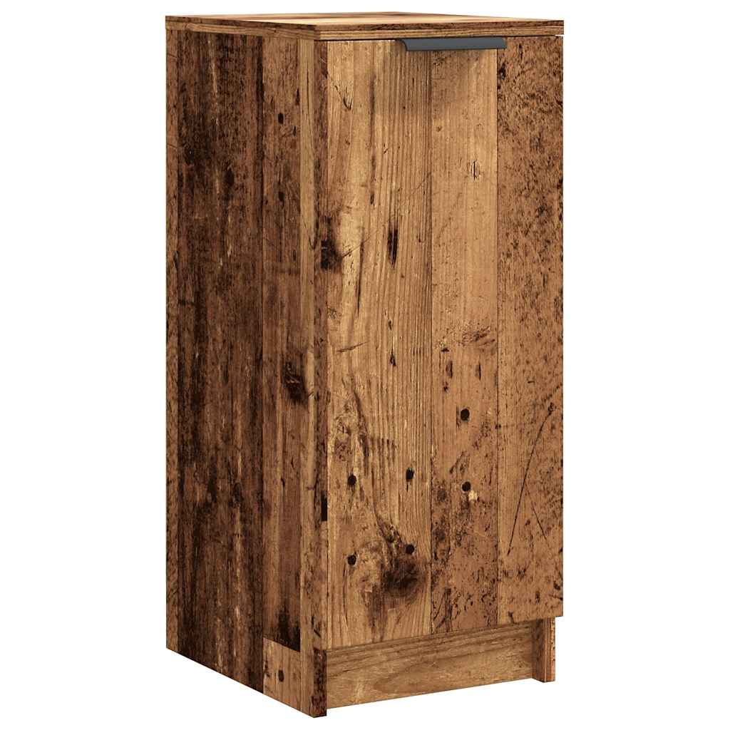vidaXL Mueble zapatero madera de ingeniería envejecida 29,5x35x70 cm
