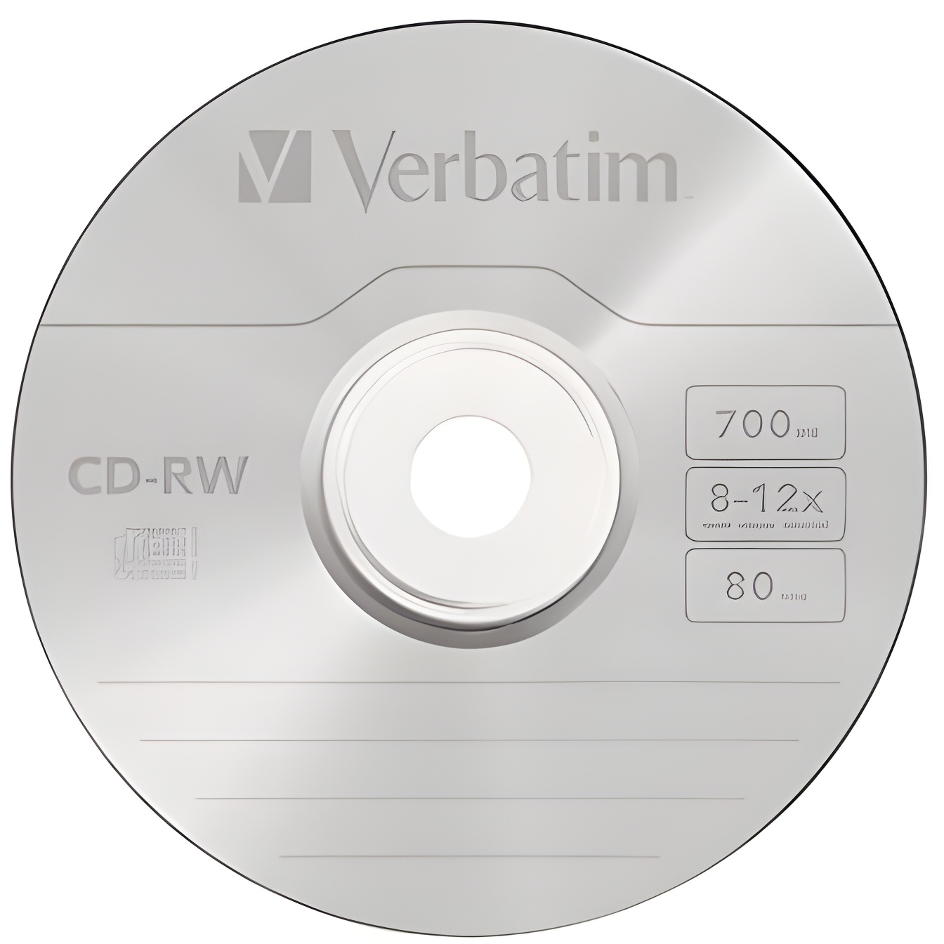 Verbatim 43480 - Pack de 10 CDs regrabables de 700 MB