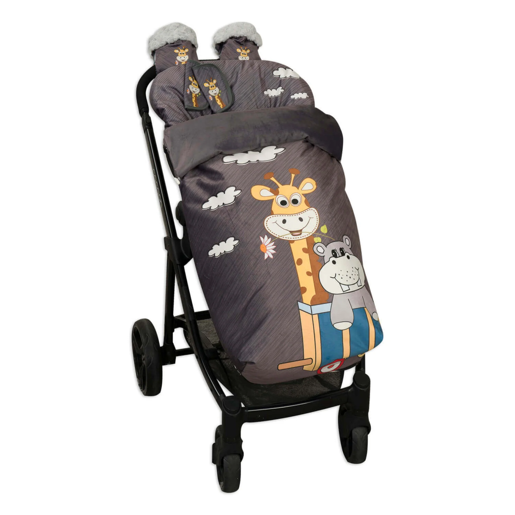 SACO SILLA UNIVERSAL + MANOPLAS POLAR, DESMONTABLE Y LAVABLE A MAQUINA