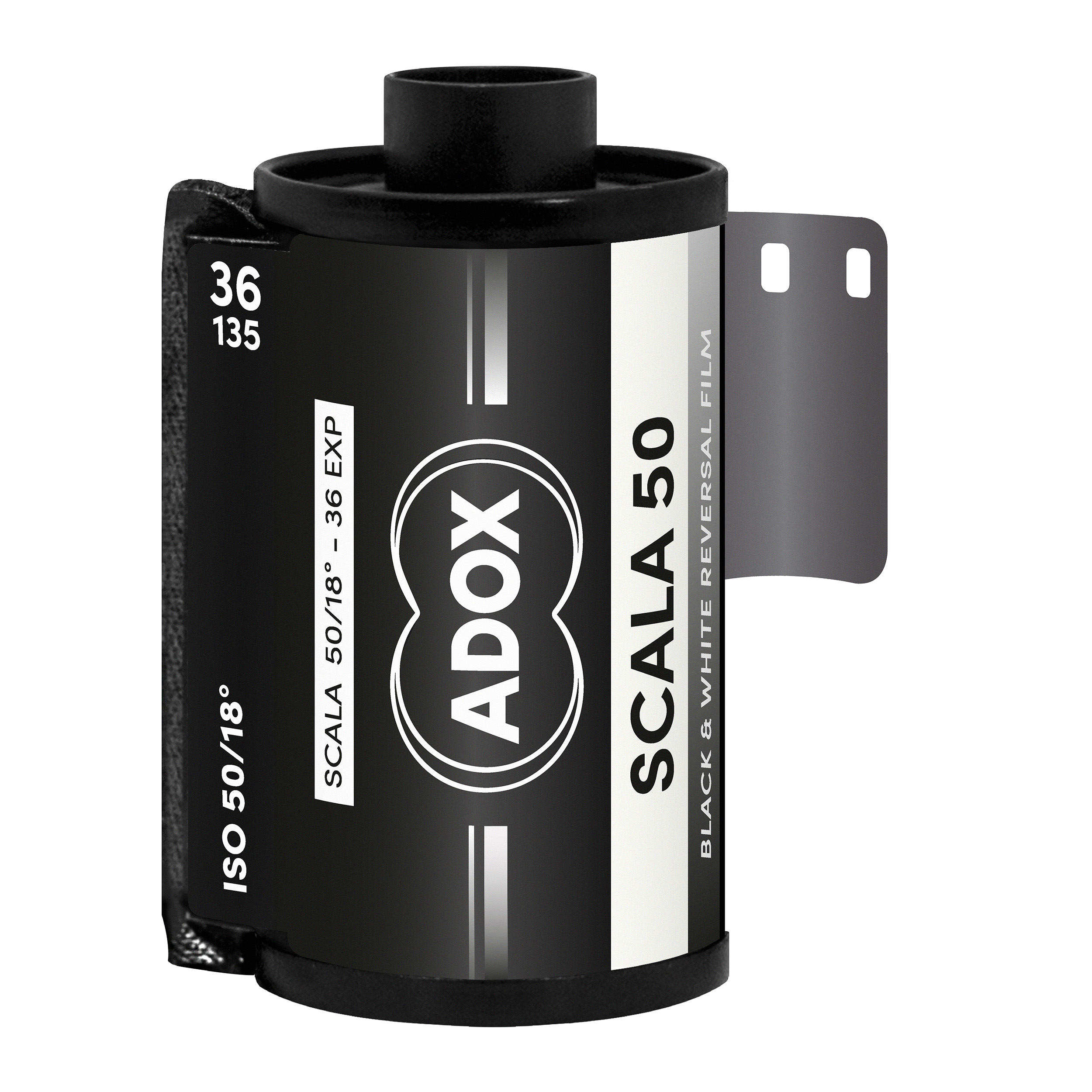 ADOX SCALA 50 BW 135/36 Película Diapositiva Blanco y Negro