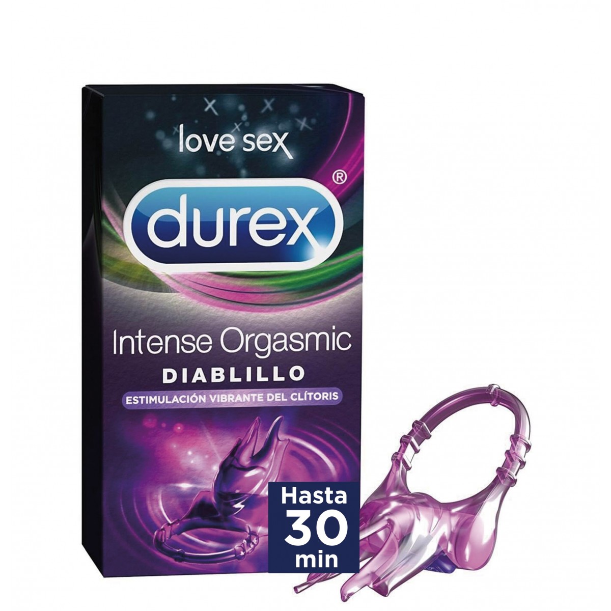 Durex - Durex Juguete Sexual Anillo Vibrador Intense Orgasmic Diablillo Estimulador Clítoris