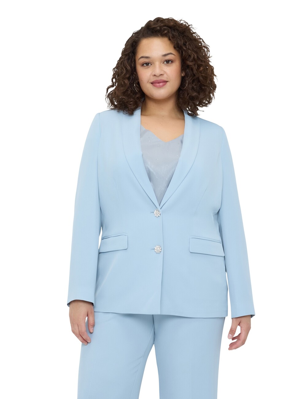 Fiorella Rubino - Blazer con botones joya