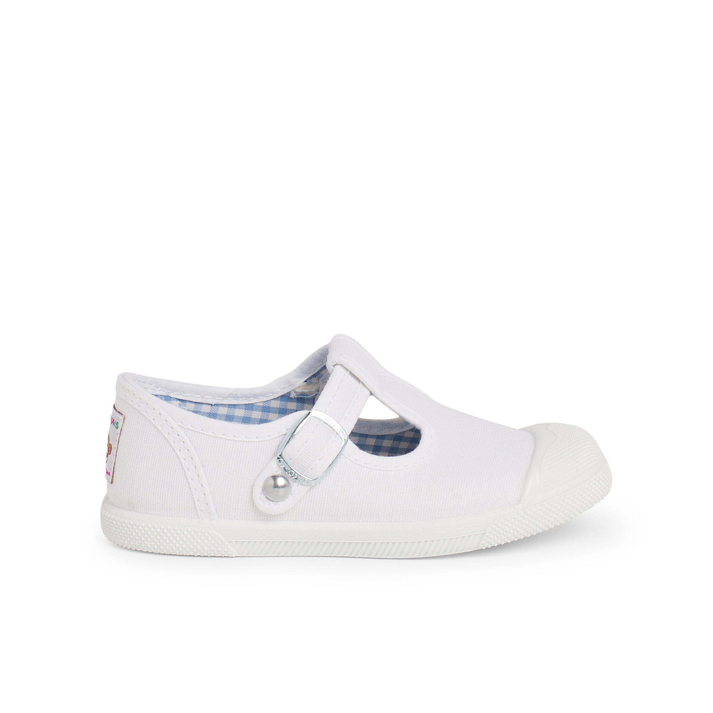 Pisamonas Zapatillas Lona Niños Puntera Goma Tipo Pepitos