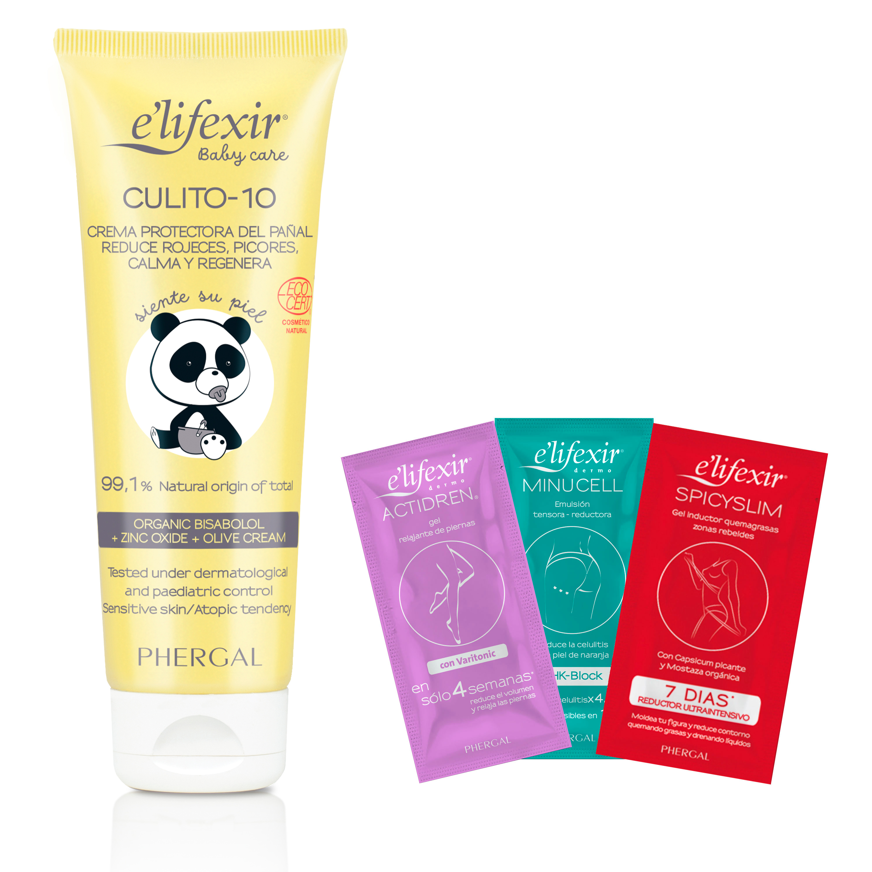 Elifexir ECO Baby Care Culito 10 + Muestras | Crema Protectora de Pañal | Reduce Rojeces, Calma y Regenera | Uso Desde el Nacimiento | 99% Ingredientes Naturales | 75ml