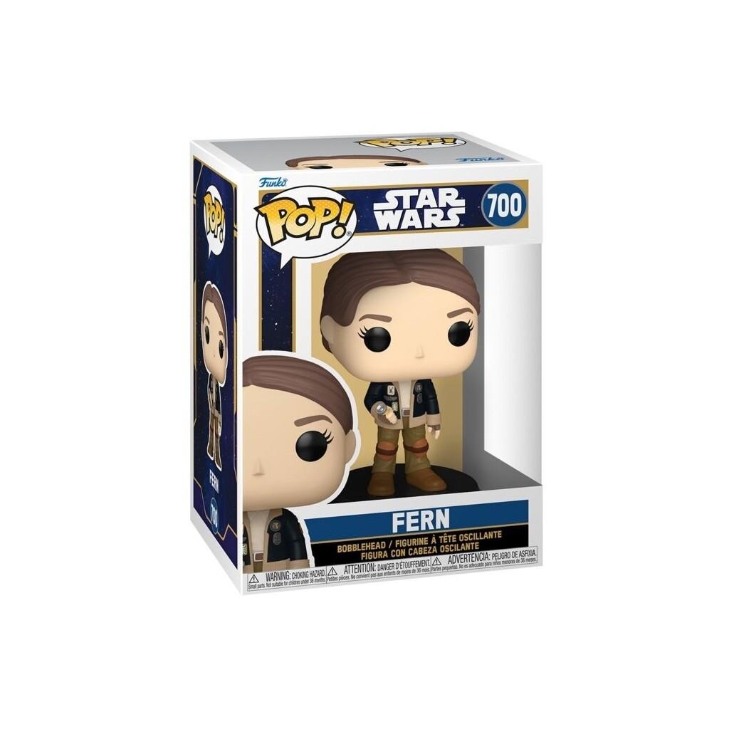 Funko Pop Star Wars Skeleton Crew Figura Fern con Cabeza Oscilante