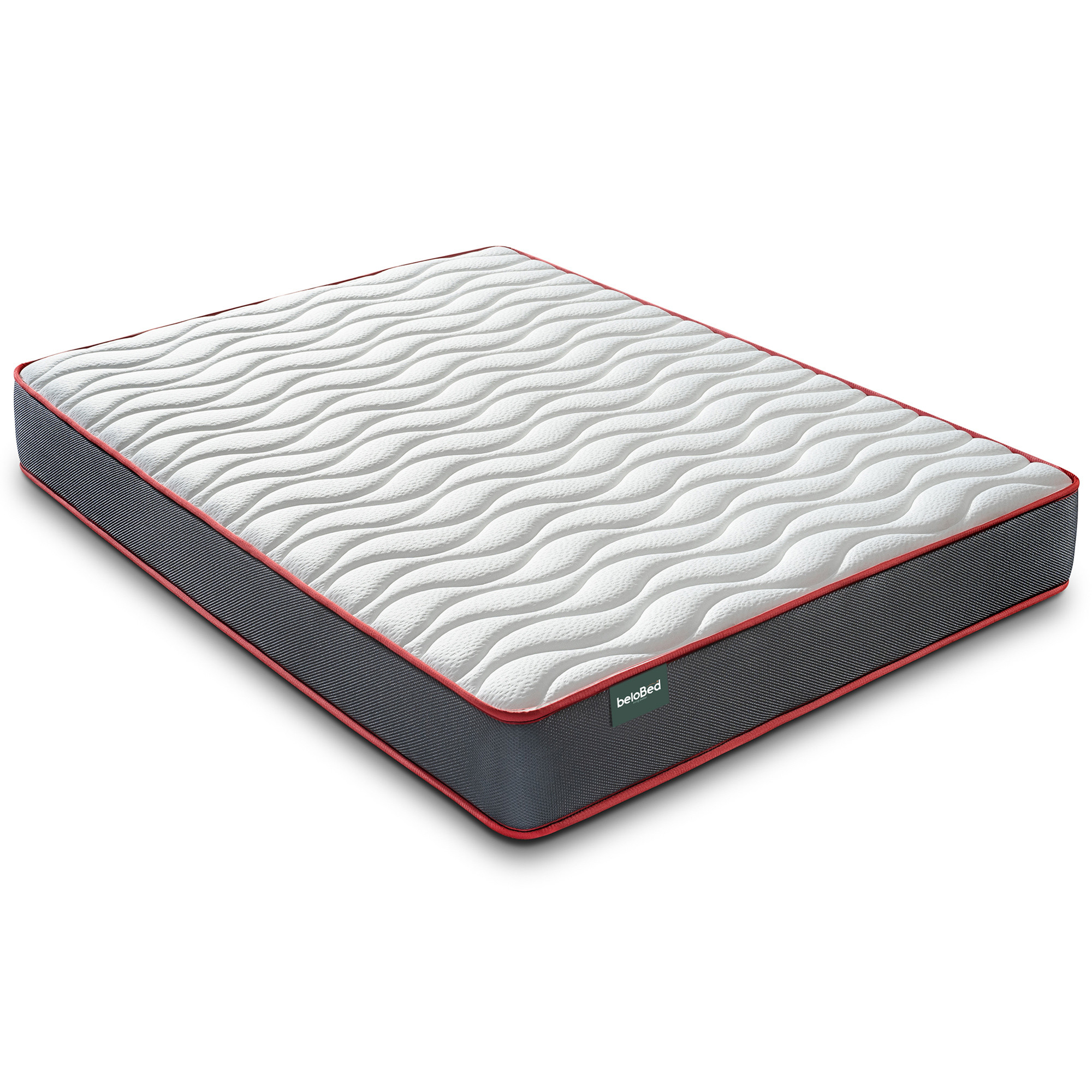 Colchón ComfortFusion Viscoelástico Reversible beloBed Invierno Verano Altura 18 cm Firmeza Media - Resistente, Transpirable y Cómodo - Varias Medidas