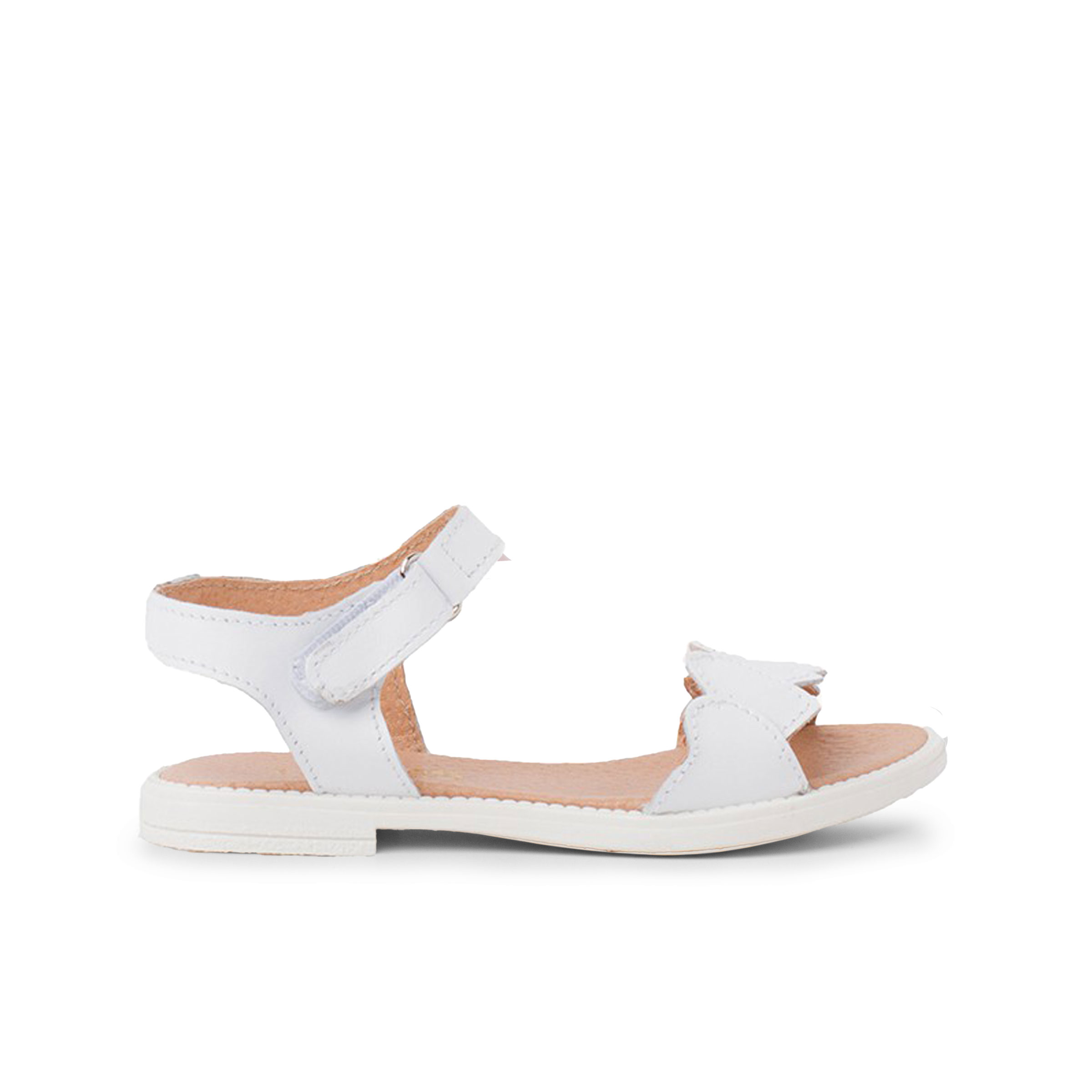 Pisamonas - Sandalias Piel Tira Corazones - Niña