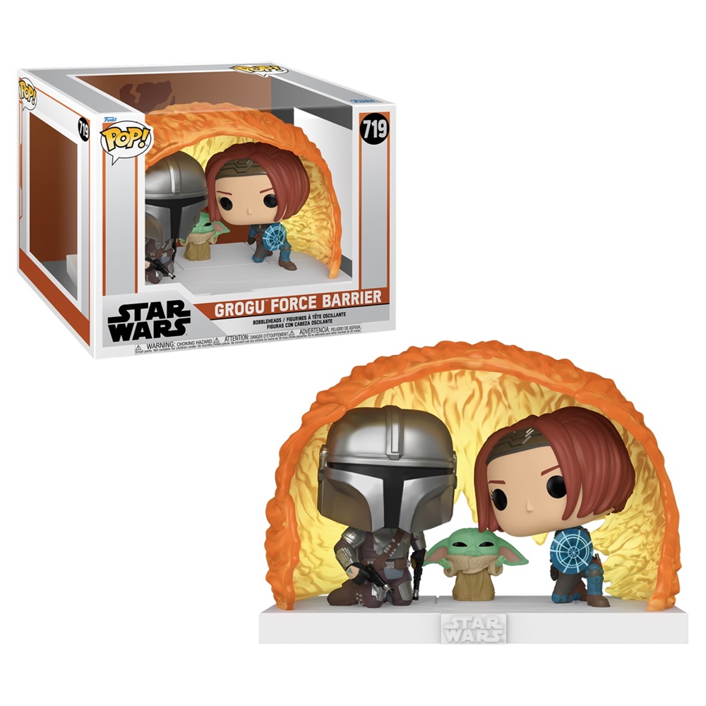 FUNKO POP! MOMENT: STAR WARS - BARRERA DE FUERZA DE GROGU, 80002, Nº719, Tienda con Licencia Oficial
