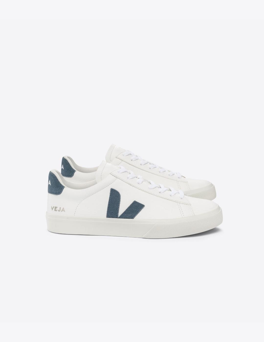 Zapatillas Veja Campo California Blanco y Azul - Cómodas para Cualquier Look