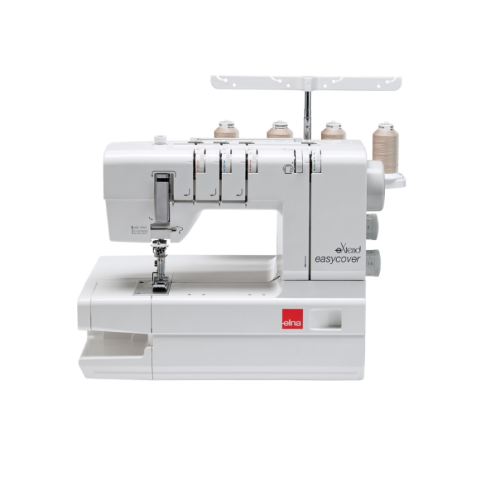 Máquina Recubridora Elna Easycover 444 - 3 Agujas y 4 Hilos