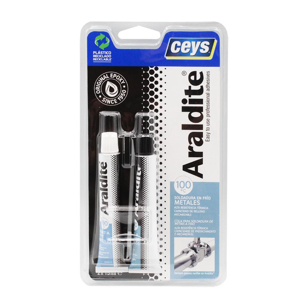 Araldite metales 8080 blanco 47g