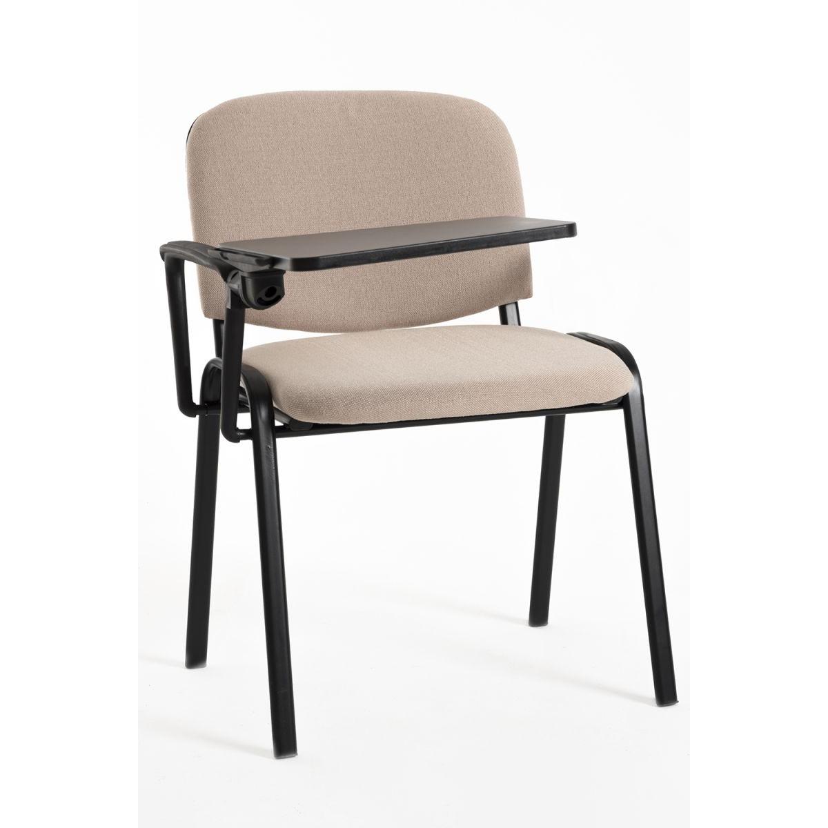 Regalos Miguel - Pack 4 Sillas de Oficina sin ruedas ni brazos Ofis con Pala - Máxima Ergonomía - Ideal para Escritorio y Gaming