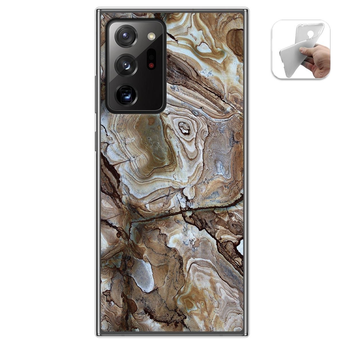 Tumundosmartphone Funda Gel Tpu para Samsung Galaxy Note 20 Ultra diseño Mármol 14 Dibujos