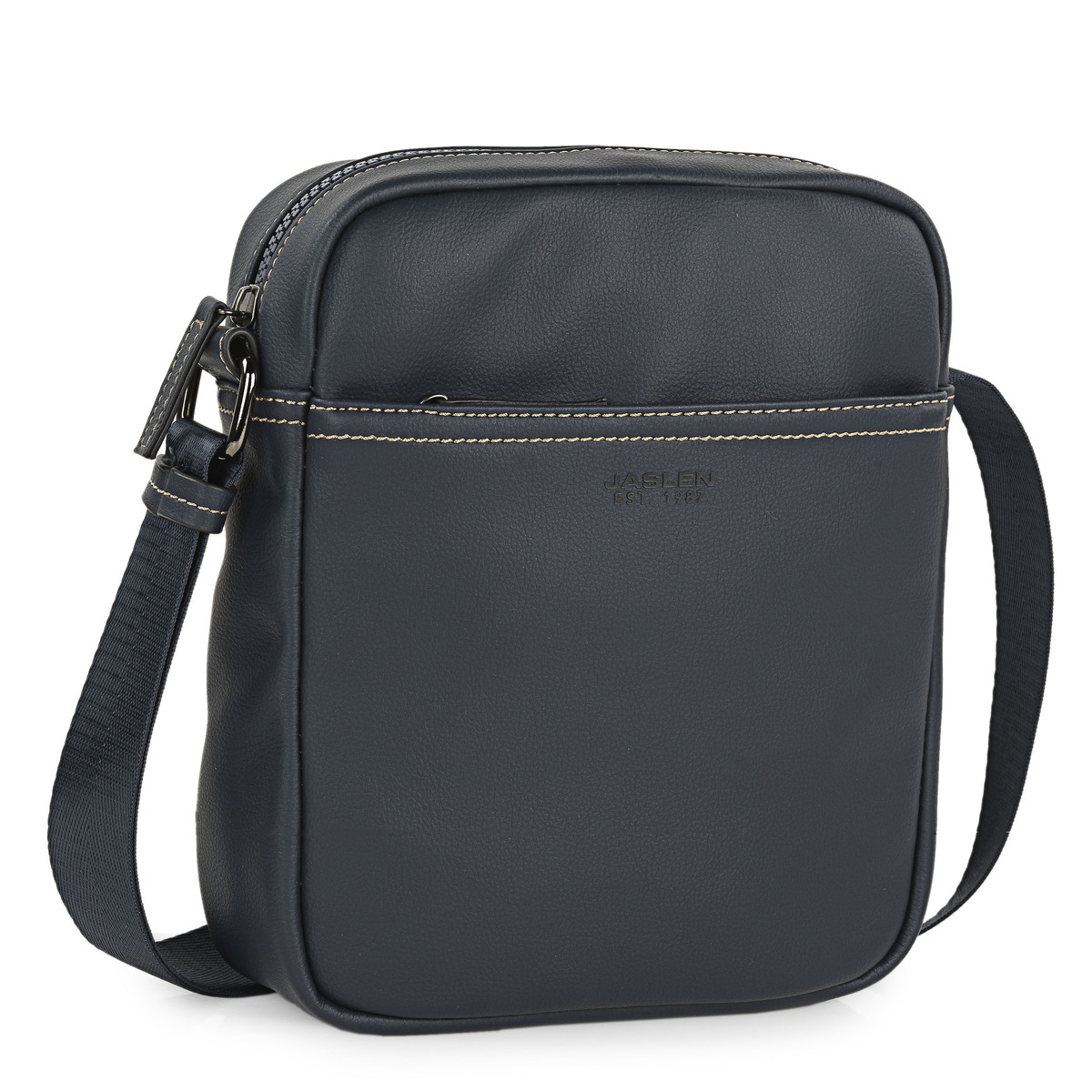 Bandoleras Hombre - Bolso Hombre Bandolera Ajustable - Bandolera Hombre JASLEN De Polipiel - Bolso Bandolera Hombre Para Uso Diario. Bolso De Hombre Pequeño 313121