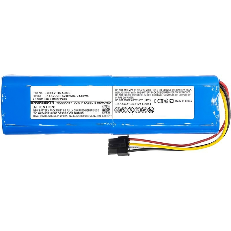 Bateria coreparts para xiaomi vacuum brr-2p4s-5200s