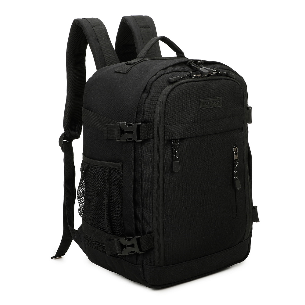 Mochila De Cabina Ryanair 40x20x25cm (20L) Mochila De Viaje Impermeable Para Avión Equipaje De Mano Resistente Mochila Para Senderismo Escolar Trabajo / Negro/ Azul Marino/ Gris/ Rosa