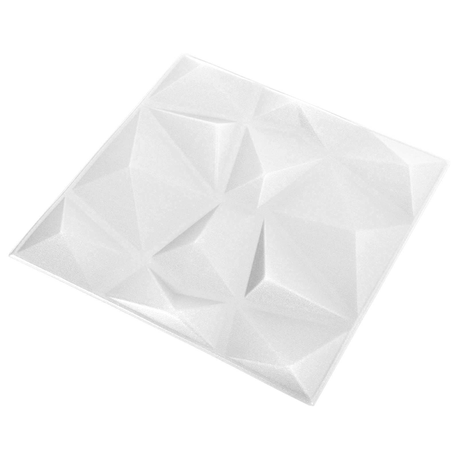 vidaXL Paneles de pared 24 pcs 50 x 50 cm Espuma XPS Multicolor