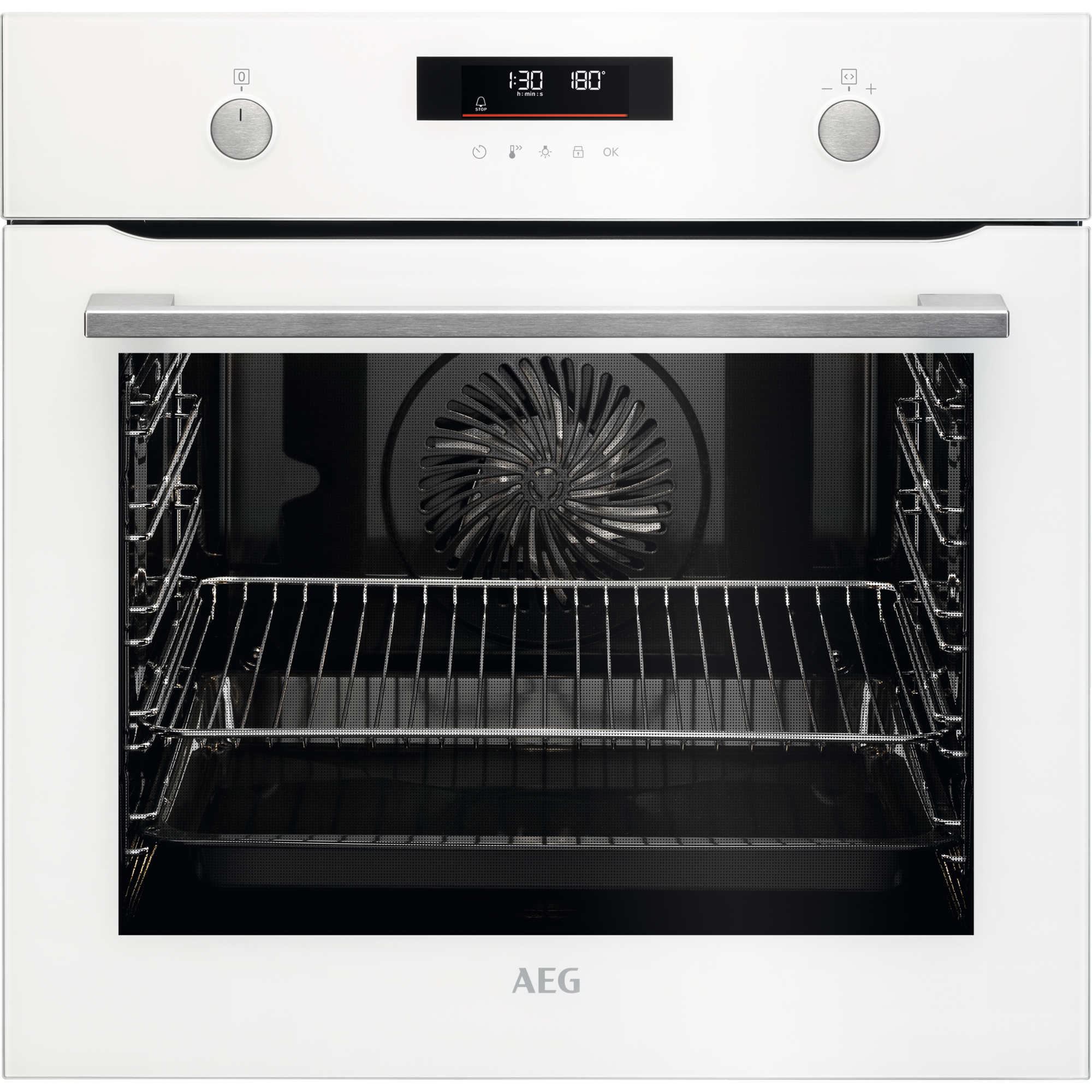 AEG - Horno multifunción Serie 6000 SurroundCook con Display LED Explore - BPS535160W