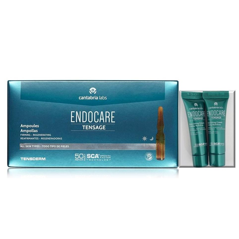 Cantabria Labs  ENDOCARE TENSAGE 20 AMPOLLAS + Regalo 2 Mini tallas Crema nutritiva 5ml