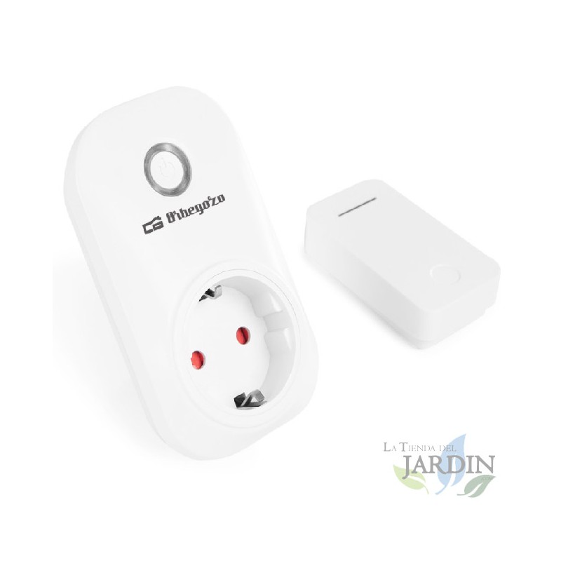 SUINGA Enchufe Remoto Orbegozo | 3680W de Potencia | Control sin Pilas | Automatiza tus Dispositivos Eléctricos