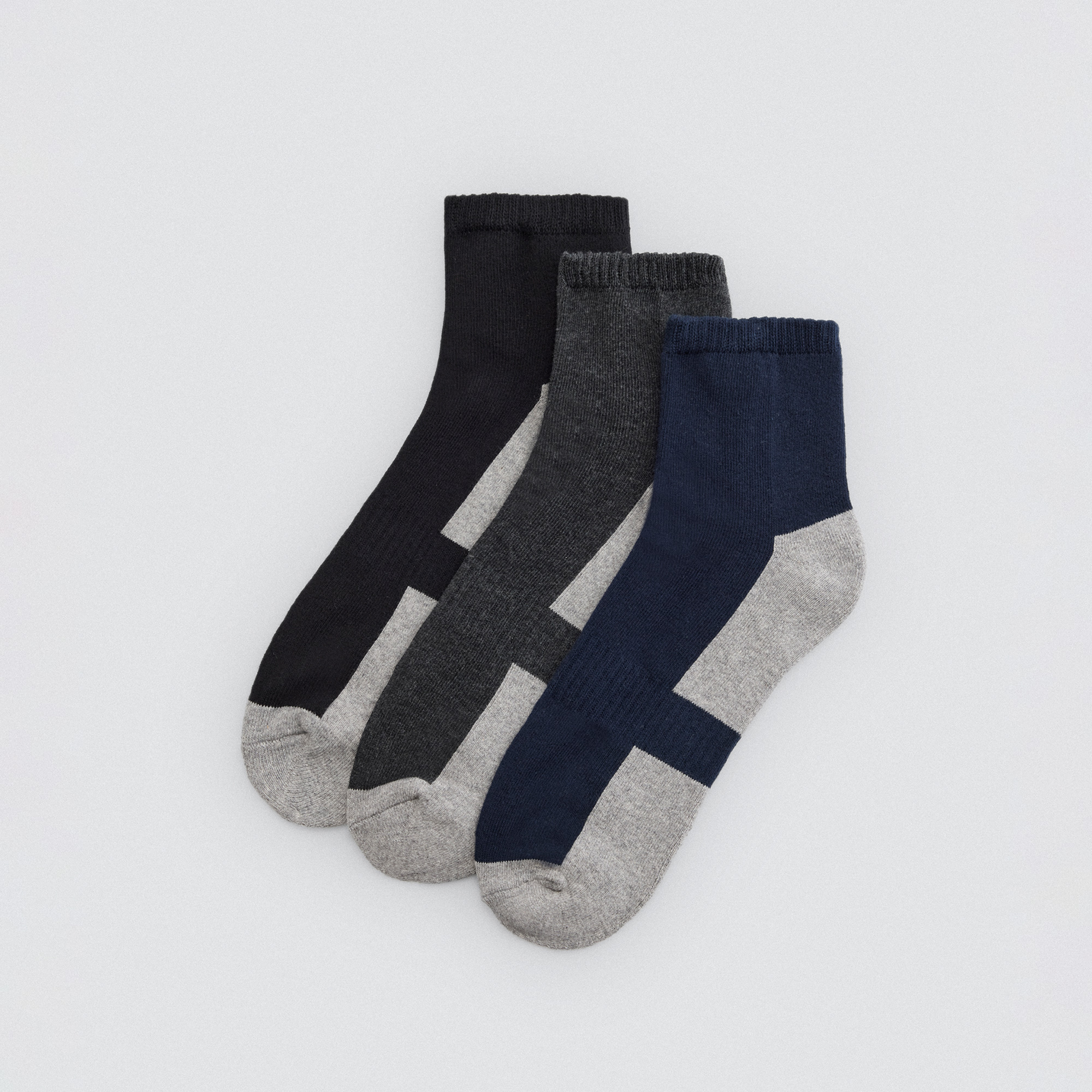 Ysabel Mora - Pack 3 calcetines deportivos de rizo tonos oscuros