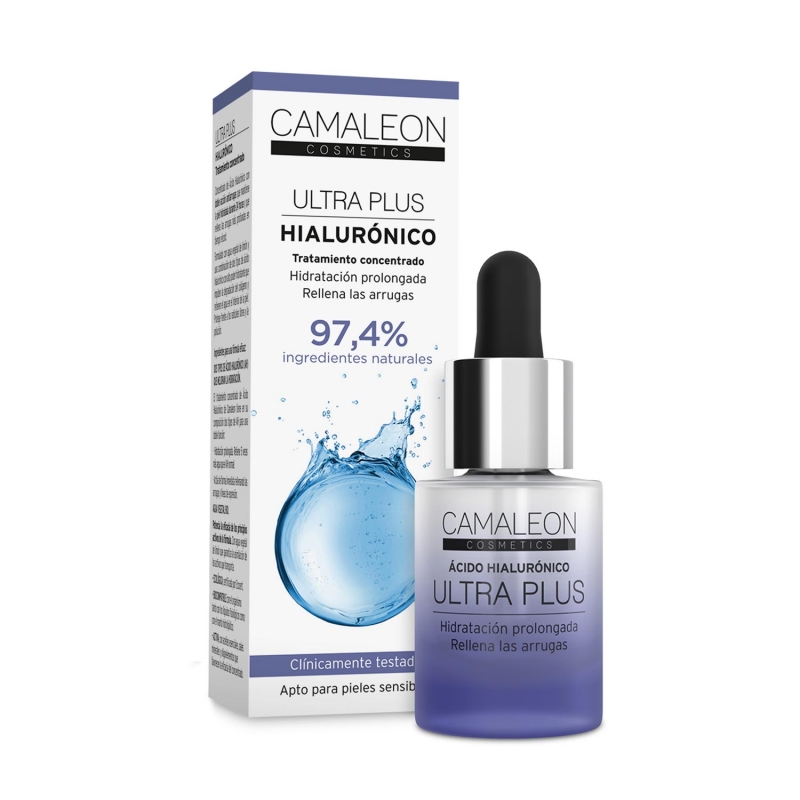Ultra pure concentrado ácido hialurónico 15 ml de sérum CAMALEON