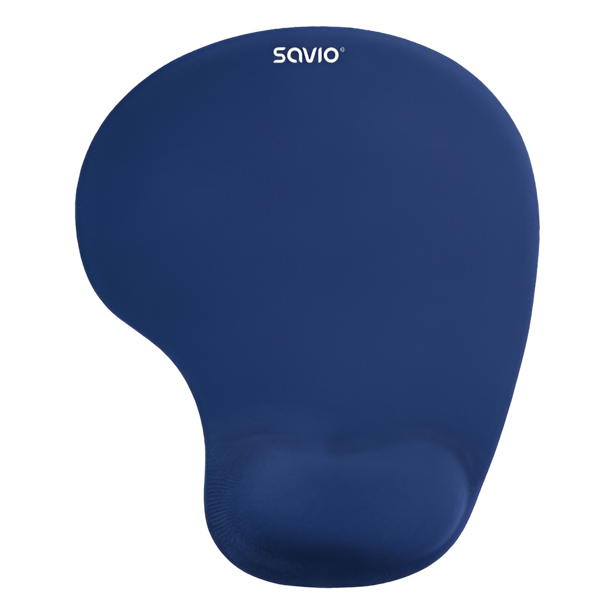 Savio mp-01nb mouse pad in burgundy, 190mm wide, 230mm deep, 3mm thick, made of gel and rubber with wrist rest for ergonomic comfort, ideal for gaming and office use, perfect as a desk mat.