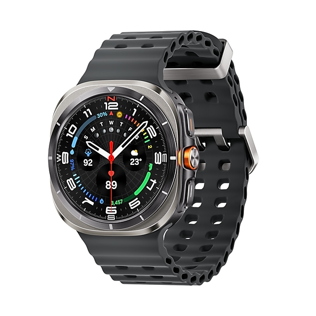 Samsung Galaxy Watch Ultra 3,81 cm (1.5") AMOLED 47 mm Digital 480 x 480 Pixeles Pantalla táctil 4G Plata, Titanio Wifi GPS (satélite)