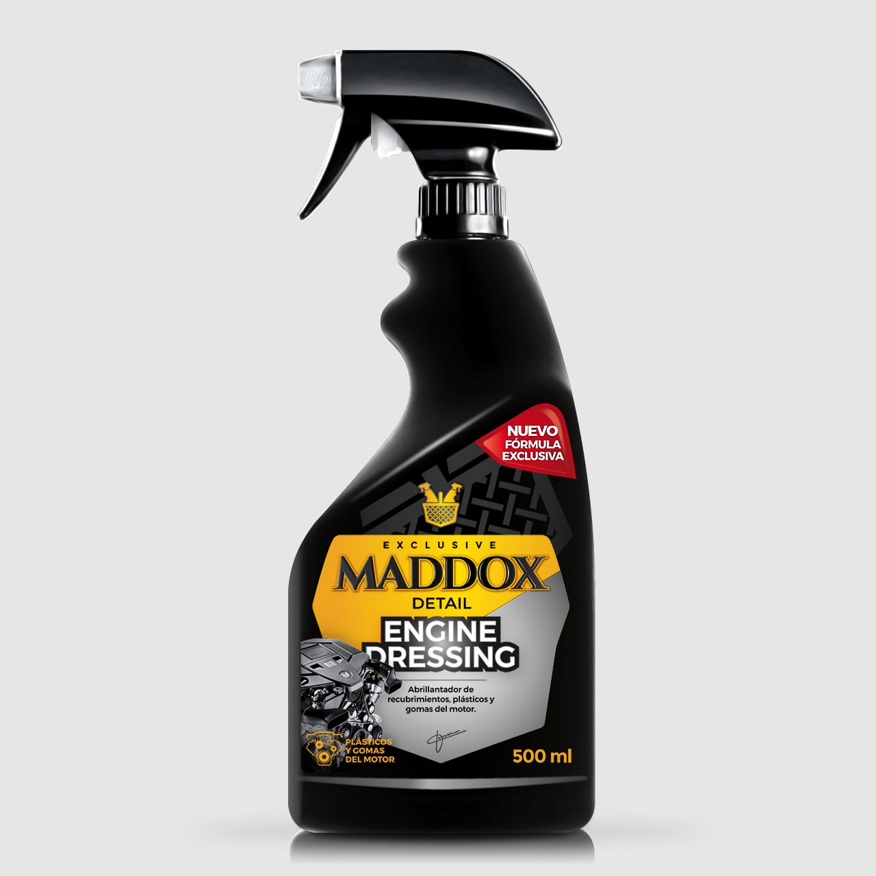 Maddox Detail - MADDOX DETAIL-ENGINE DRESSING-Abrillantador de recubrimientos, plásticos y gomas del motor