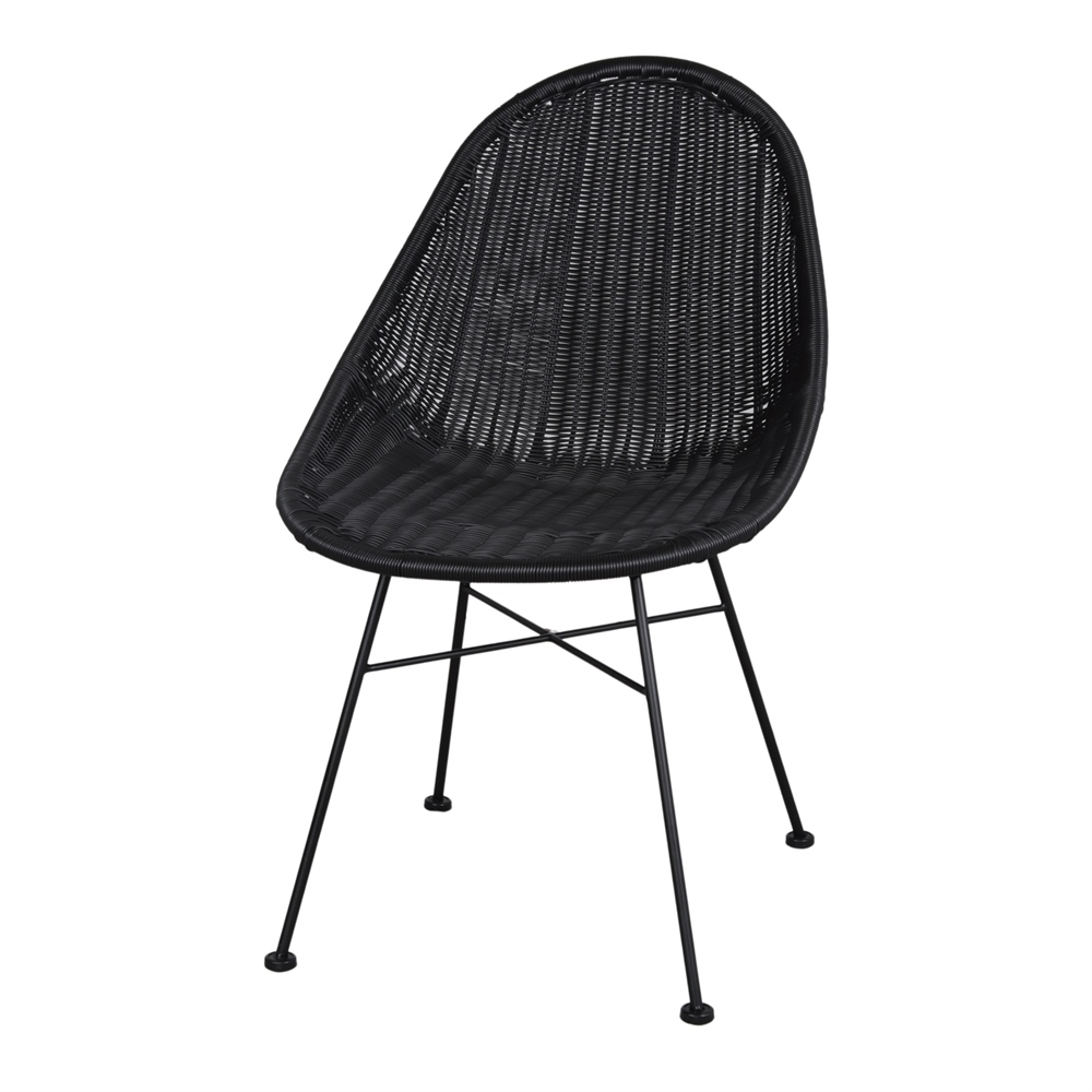 Silla De Ratán Sintético Dabily - Misterwils Furniture For Free Souls 56x86x63