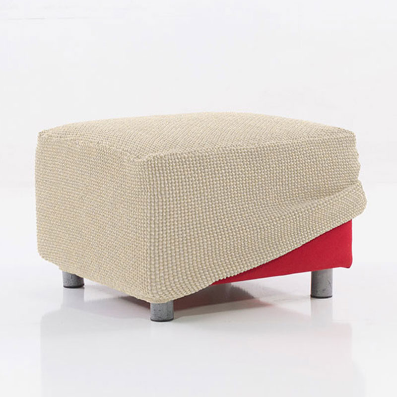 MAXIFUNDAS FUNDAS DE SOFA & CHAISE LONGUE - Funda de Puff Relive Elástica
