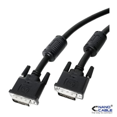 Nanocable - cable dvi dual link de 1,8m conexión 24+1, m-m